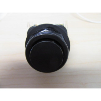 Allen Bradley 800H-R Push Button 800H-R... Extended Black WContact - New No Box