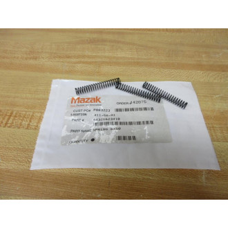 Mazak 44321623410 Spring (Pack of 3)