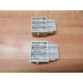 Harting 09140033101 Connector (Pack of 2)