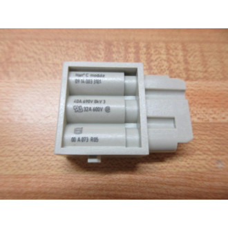 Harting 09140033101 Connector (Pack of 2)