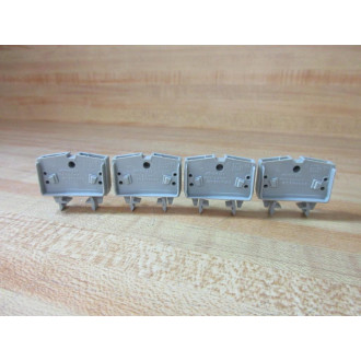 Wago 264-701 Miniature Through Terminal Block 264701 (Pack of 4) - Used