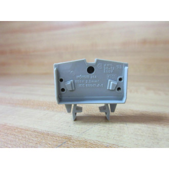 Wago 264-701 Miniature Through Terminal Block 264701 (Pack of 4) - Used
