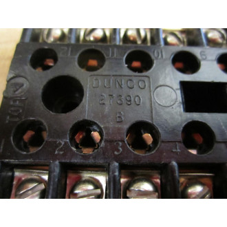 Struthers-Dunn MSD 27390J Dunco Socket 27390 Chipped (Pack of 7) - Used