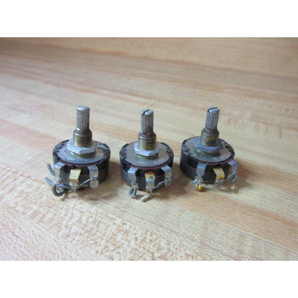 Clarostat A43-200 Potentiometer 200Ω A43200 (Pack of 3) - Used
