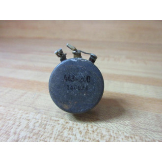 Clarostat A43-200 Potentiometer 200Ω A43200 (Pack of 3) - Used