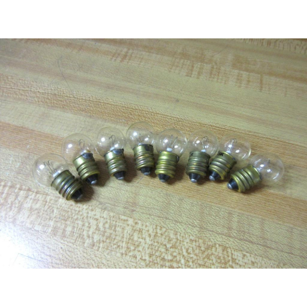 General Electric 509K GE Miniature Lamp Light Bulb (Pack of 8) - New No Box