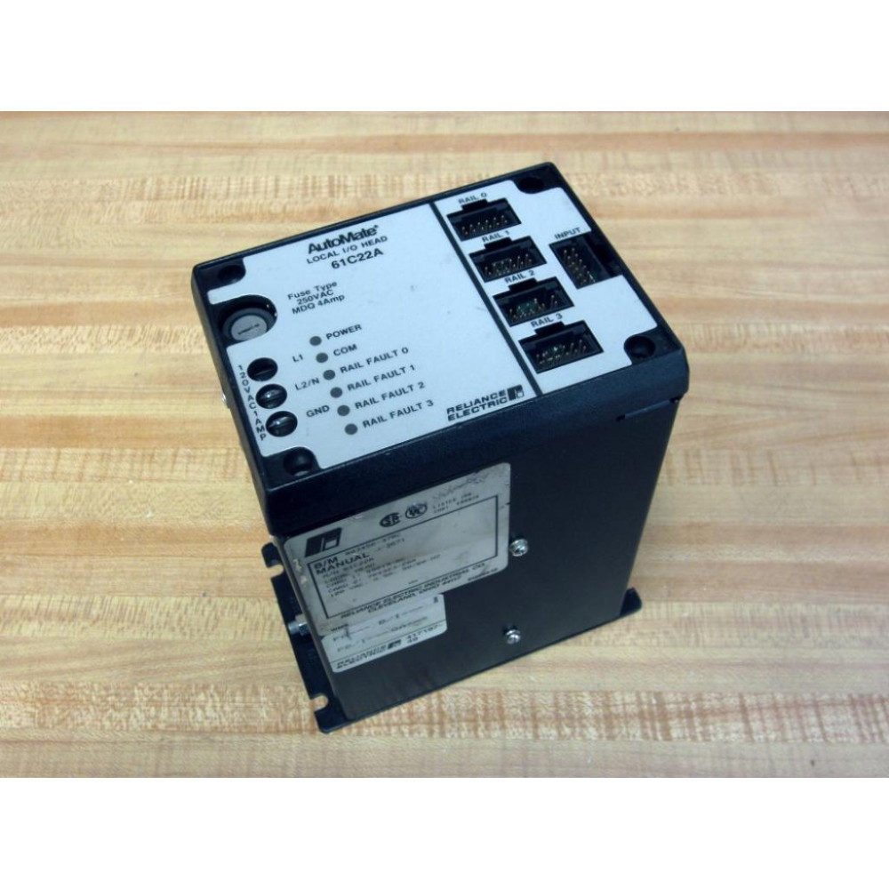 Reliance Electric 61C22A AutoMate Local IO Head 803456-37RC - Used
