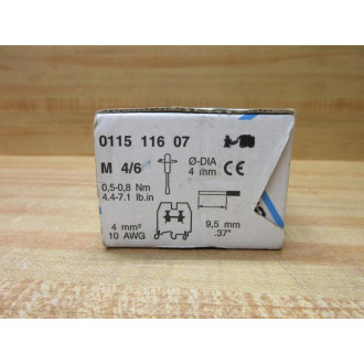 Entrelec ABB M46 5116 Block 1SNA115116R0700 (Pack of 40)