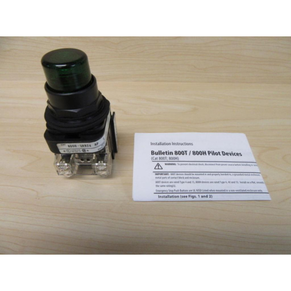Allen Bradley 800H-QRB24GAP Push Button Switch - New No Box