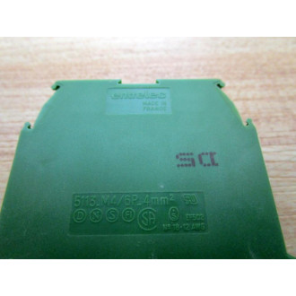 ABB 1SNA165113R1600 Entrelec Ground Terminal M46 P (Pack of 3) - New No Box
