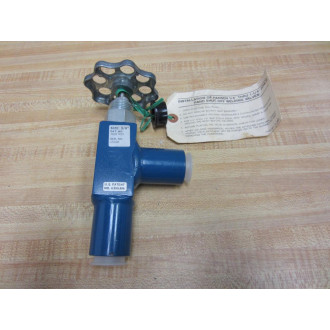 Hansen AS076H Angle Valve AS076H 34" 400PSIG - New No Box