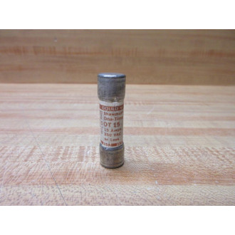 Gould Shawmut Ferraz Mersen OT15 Fuse 0T15 (Pack of 10) - Used