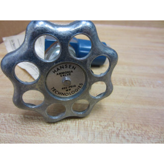 Hansen AS076H Angle Valve AS076H 34" 400PSIG - New No Box