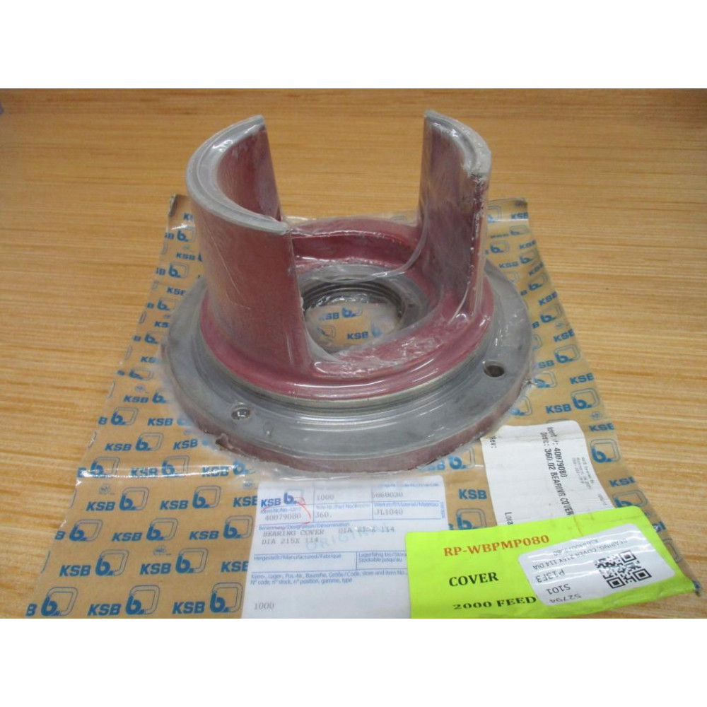 KSB 40079080 Bearing Cover 360