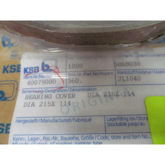 KSB 40079080 Bearing Cover 360