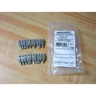 TE Connectivity 1SNA168516R2500 Entrelec Jumper Bar BJM6-2 (Pack of 10)