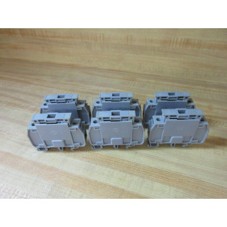 ABBEntrelec M16 Terminal Block M..16... WOut Light (Pack of 6) - Used