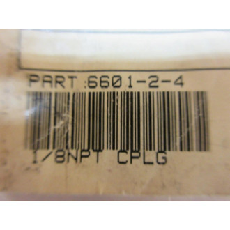 Parker 6601-2-4 Hydrauic Coupling 660124
