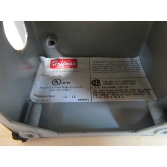 Hoffman E1PB Pushbutton Enclosure 58010 - Used
