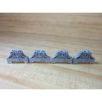 ABB Entrelec BAM-2 End Stop 020635116 (Pack of 4) - New No Box