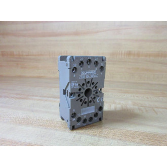 Kuhnke Z393 Relay Socket - New No Box