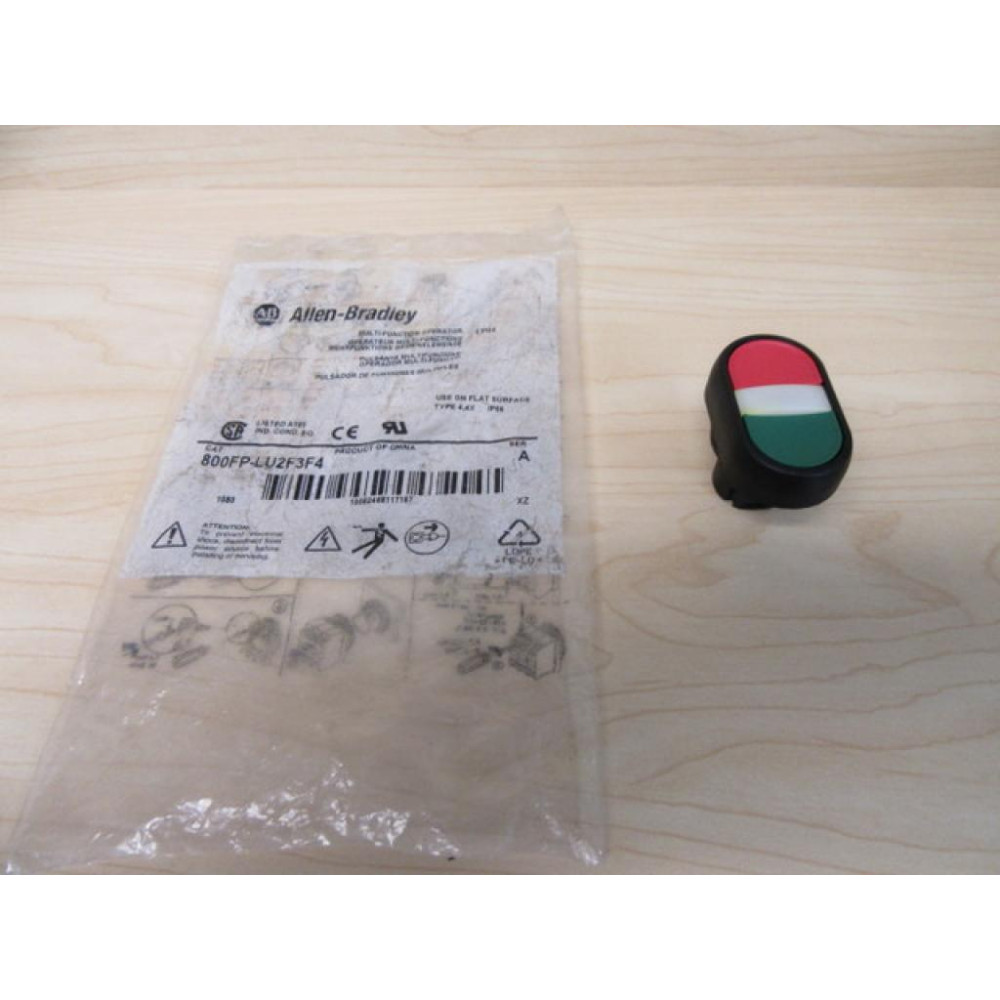 Allen Bradley 800FP-LU2F3F4 Push Button Operator 800FPLU2F3F4