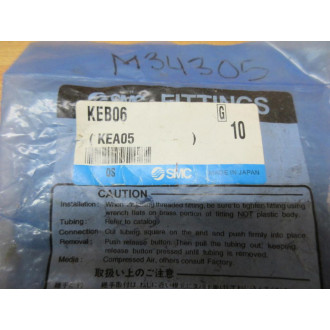 SMC KEB06 Pressure Relief Valve (Pack of 10)