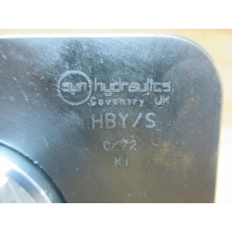 Sun Hydraulics HBYS Hydraulic Manifold HBYS - New No Box