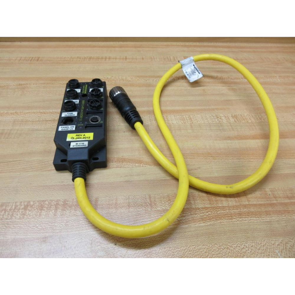 Turck 8MB12-4P2-1-CSCM 12 Junction Box 8MB124P21CSCM12 - Used