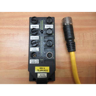 Turck 8MB12-4P2-1-CSCM 12 Junction Box 8MB124P21CSCM12 - Used