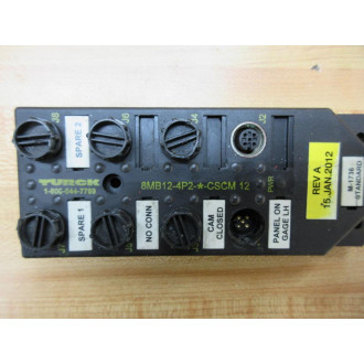 Turck 8MB12-4P2-1-CSCM 12 Junction Box 8MB124P21CSCM12 - Used