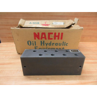 Nachi Fujikoshi MOB-O1Y-W4-10 Hydraulic Base Block MOBO1YW410