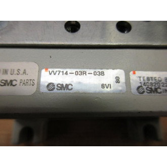 SMC VV714-03R-03B Manifold VV71403R03B - Used