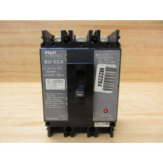 Fuji Electric BU-ECA-3030 Molded Case Circuit Breaker BUECA3030 - Used