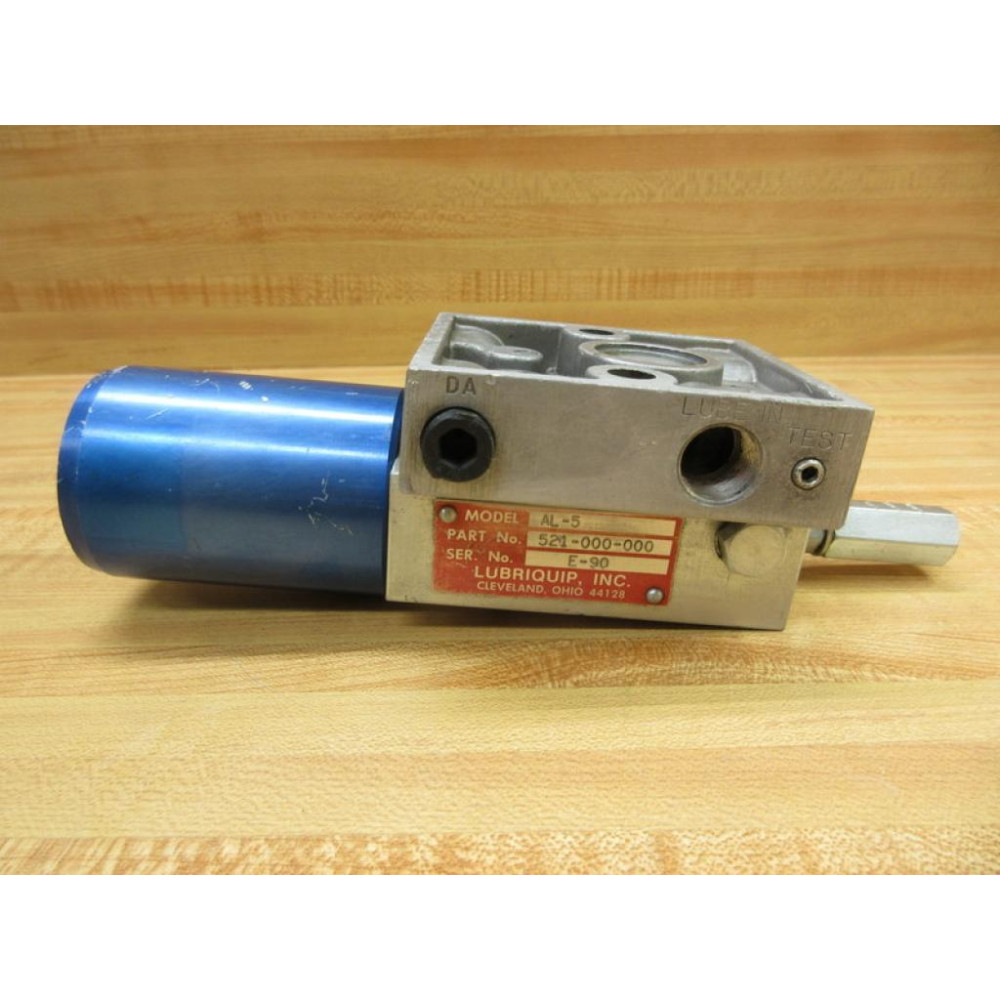 Lubriquip 521-000-000 Lubricator Pump 521000000 - Used