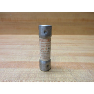 Gould Shawmut Ferraz Mersen OT6 Fuse Tested (Pack of 10) - Used