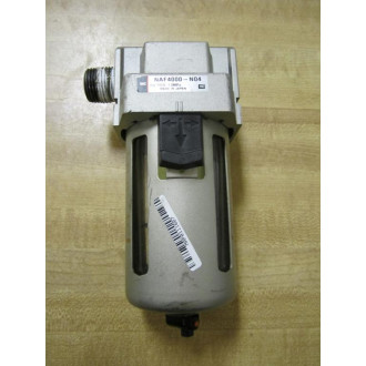 SMC NAF4000-N04 Pneumatic Filter NAF4000N04 - Used