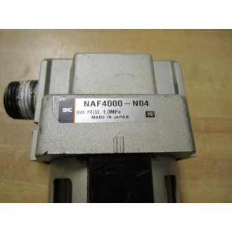 SMC NAF4000-N04 Pneumatic Filter NAF4000N04 - Used