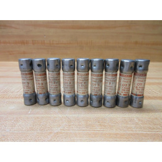 Gould Shawmut Ferraz Mersen OT3 Fuse (Pack of 9) - Used