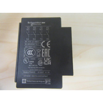 Telemecanique LADN40 Schneider Contact Block Square D 038443 Gray