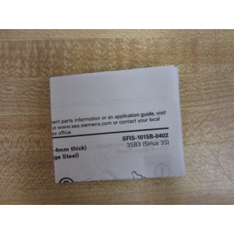 Siemens 3SB3602-2PA11 Switch 3SB36022PA11 w3SB3400-0B & Base,Clip