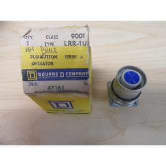 Square D 9001-LRR1U Push Button Switch Blue Button Cover Only