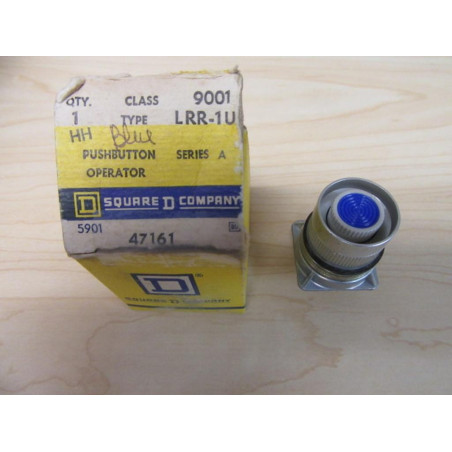 Square D 9001-LRR1U Push Button Switch Blue Button Cover Only