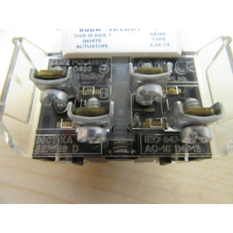 Allen Bradley 800H-JR2KA7 Selector Switch 800HJR2KA7 W800T-XA Contact