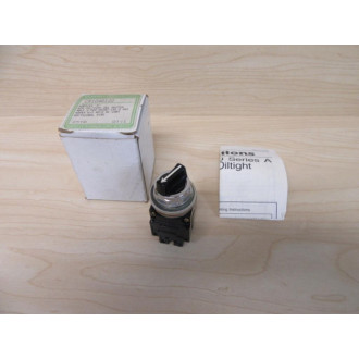 General Electric CR104B122 Selector Switch WStandard Selector Knob