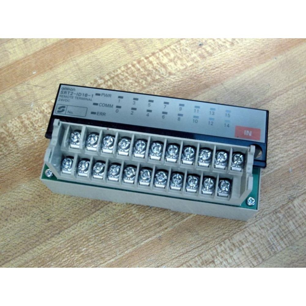 Omron SRT2-ID16-1 Remote IO Terminal SRT2ID161 - Used Omron SRT2-ID16-1 Remote IO Terminal SRT2ID161 - Used