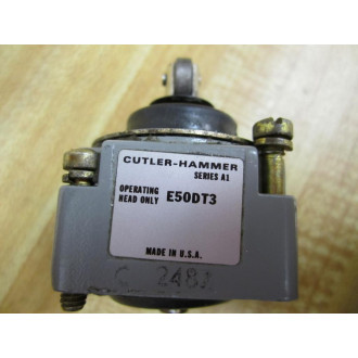 Cutler Hammer E50-DT3 Eaton Operating Head E50DT3 - Used
