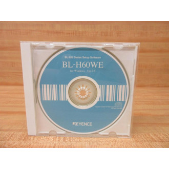 Keyence BL-H60WE Setup Software Disc - Used
