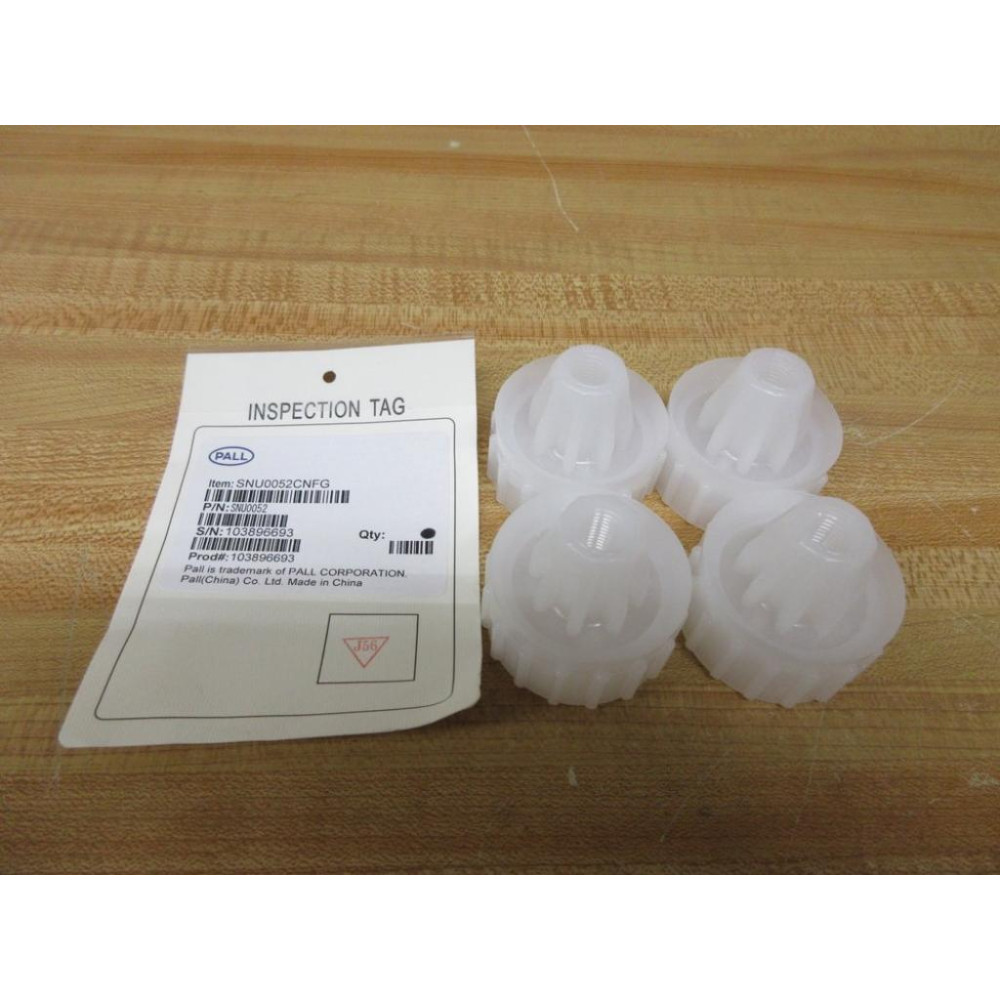 Pall SNU0052 Seal Nut SNU0052CNFG (Pack of 4) - New No Box