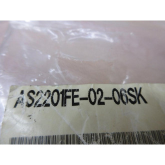 SMC AS2201FE-02-06SK Flow Control Fitting AS2201F (Pack of 2)